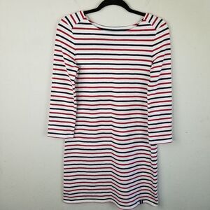Court & Rowe White Striped Sheath Dress‎